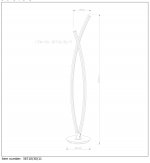 Торшер Lucide 36710/30/11 DUAL LED