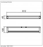 Зеркало с подсветкой Lucide 39211/10/11 ALPA/LED