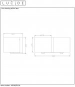 Светильник бра 40210/02/11 ENCRE Lucide