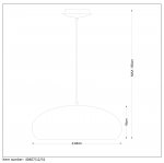 Подвесной светильник Lucide 40407/12/31 DANA