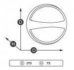 Потолочный светильник Lucide 41801/04/30