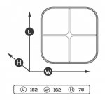 Настенный светильник бра Lucide 41804/10/30