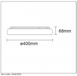 Потолочный светильник 45101/35/36 RONDELL Lucide