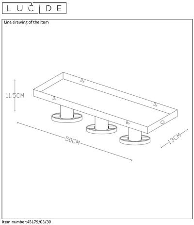 Светильник Lucide 45179/03/30
