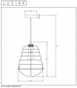 Подвесной светильник 45356/01/97 ZYCH Lucide
