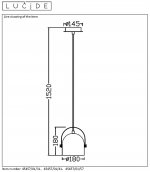 Подвесной светильник 45457/01/41 MOLIO Lucide