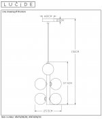 Подвесной светильник Lucide 45474/06/30