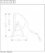 Настольная лампа 45553/01/97 MOPEDD Lucide