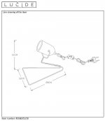 Настольная лампа 45560/01/30 SEMIH Lucide