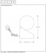 Настольная лампа Lucide 45561/01/72