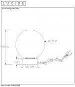 Настольная лампа Lucide 45563/25/65