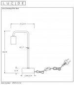 Настольная лампа Lucide 45565/01/30