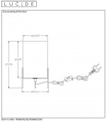 Настольная лампа Lucide 45566/01/62