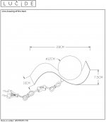 Настольная лампа Lucide 45570/01/30