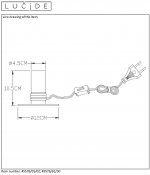 Настольная лампа Lucide 45576/01/02