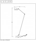 Торшер 45752/01/97 HONORE Lucide