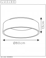Потолочный светильник Lucide 46100/80/30