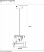 Подвесной светильник 46405/01/30 EDGAR Lucide