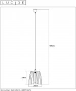 Подвесной светильник 46407/26/76 ETTA Lucide