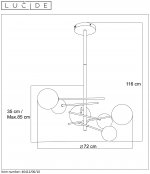 Подвесной светильник Lucide 46412/06/10