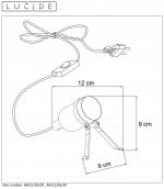 Настольная лампа Lucide 46511/05/02