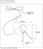 Настольная лампа Lucide 46511/05/30