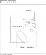 Светильник спот 46903/01/31 EDO Lucide