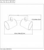 Светильник спот 46903/02/31 EDO Lucide