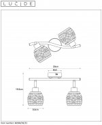 Светильник спот 46904/02/31 TAHAR Lucide