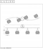 Светильник спот 46904/04/31 TAHAR Lucide