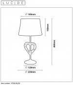 Настольная лампа 47501/81/30 SHIRLY Lucide