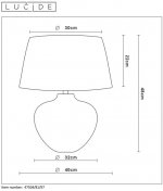 Настольная лампа Lucide 47504/81/97