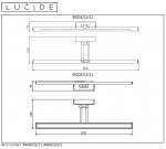 Светильник бра 48202/12/11 GAVIN Lucide