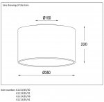 Потолочный светильник Lucide 61113/35/30 CORAL