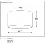 Потолочный светильник Lucide 61113/35/41 CORAL