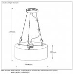 Подвес Lucide 61452/60/36 CORAL