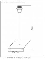 Основание для настольных ламп Lucide 61501/40/11 KIDDY