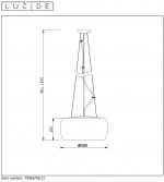 Подвесной светильник 70463/05/11 PEARL Lucide