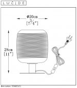 Настольная лампа Lucide 70583/01/11