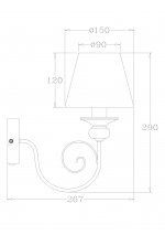 Светильник бра Lucide 71236/01/41 ROBIN
