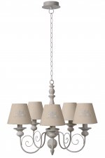 Люстра бежевая Lucide 71336/05/41 ROBIN