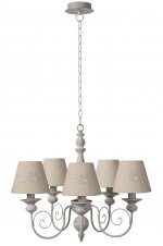 Люстра бежевая Lucide 71336/05/41 ROBIN