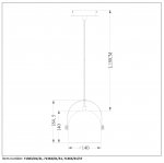 Подвесной светильник Lucide 71363/01/57 MOLIO