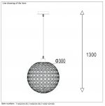 Подвес Lucide 71432/01/39 AYLA