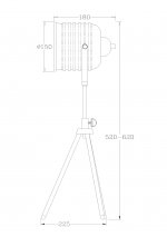 Настольная лампа Lucide 71535/01/15 STUDIO
