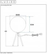 Настольная лампа 71567/25/31 GOOSY Lucide
