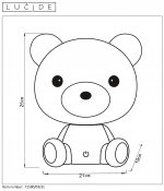 Настольная лампа Lucide 71590/03/31