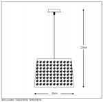 Подвесной светильник Lucide 72302/35/30 WAFFLE