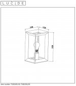 Светильник бра 73202/01/18 THOR Lucide