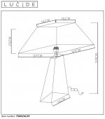 Настольная лампа Lucide 73505/81/97